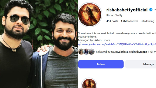 Rishabh Shetty Unfollows 137 Including Rakshit Shetty Sparking Rift Buzz in Kantara Camp Rishabh Shetty Unfollows 137 Including Rakshit Shetty Sparking Rift Buzz in Kantara Camp