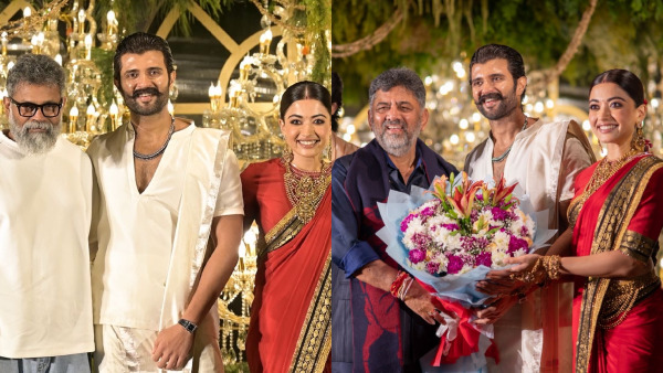 Vijay Deverakonda Rashmika Mandanna s Grand Hyderabad Reception Attended by Tollywood Stars photos