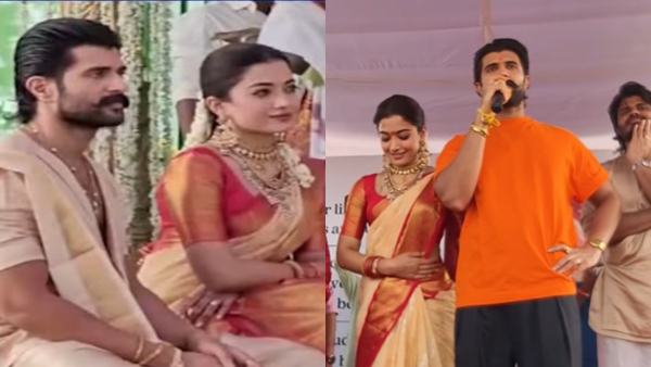 Vijay Deverakonda Rashmika Celebrate Wedding with Village Feast and Scholarship Announcement