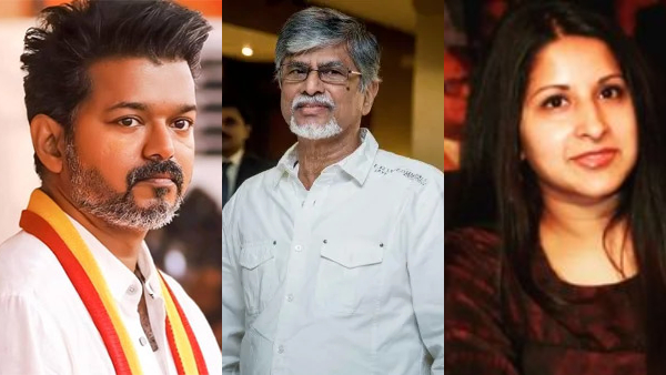 Actor Vijay father S A Chandrasekhar old video about daughter in law Sangeetha is trending