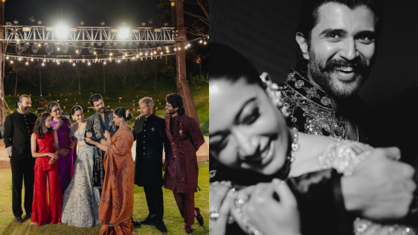 Rashmika Mandanna Vijay Deverakonda s Royal Sangeet Photos Go Viral After Grand Udaipur Wedding