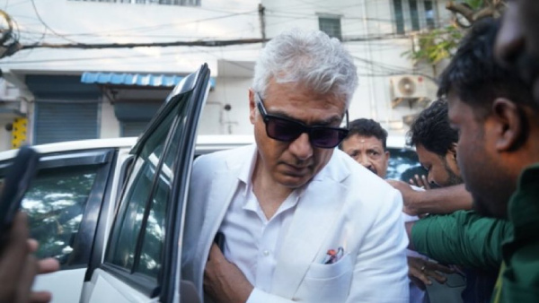Actor Ajith Casts Vote Amid Buzz as Vijay s TVK Enters TamilNadu Elections 2026