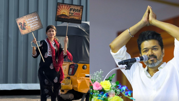 Vijay vs Maria Juliana TVK Election Campaign Sparks Protest Drama in Chennai