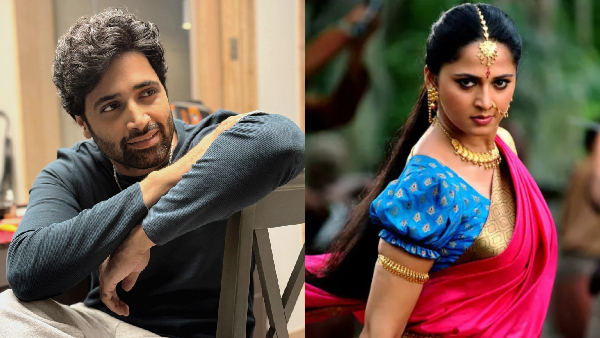 Telugu actor Adavi Shesh reveals the incident where he kicked Anushka Shetty Telugu actor Adavi Shesh reveals the incident where he kicked Anushka Shetty