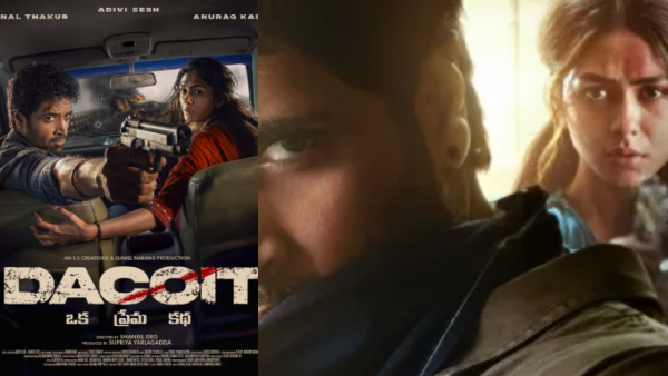Adivi Sesh and Mrunal Thakur starrer Dacoit movie First review in Kannada