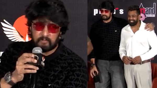 Kichcha Sudeep said Dhruva Sarja acted in 130 movies and he is hero of KD The Devil Movie