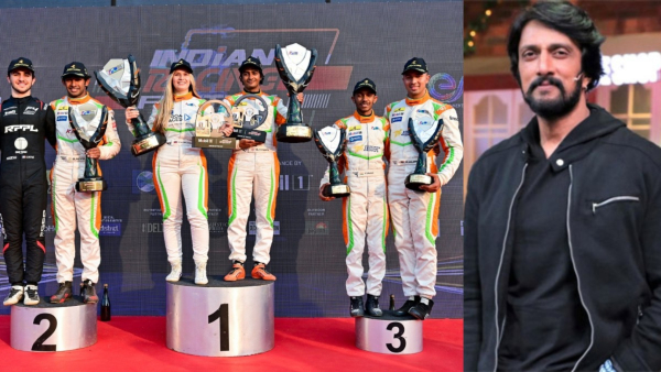 Kichcha Sudeep team Kichcha s Kings Bengaluru finished 3rd place in Indian Racing league