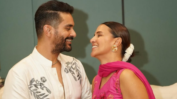 Neha Dhupia Reveals Pregnancy Before Marriage helps Wedding With Angad Bedi