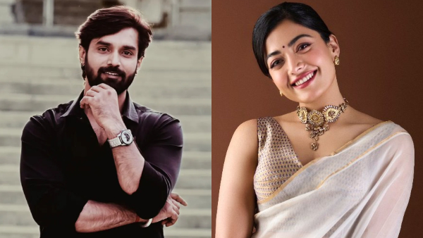 Rashmika Mandanna supposed to act with Bigg Boss contestant Rakshith Shetty not her first hero Rashmika Mandanna supposed to act with Bigg Boss contestant Rakshith Shetty not her first hero