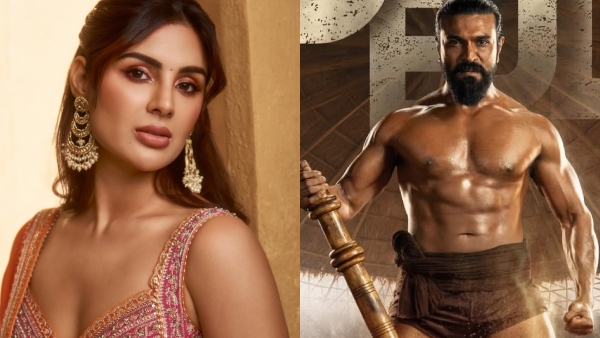 Buzz Samyuktha Menon Likely for Ram Charan s Peddi Mass Song