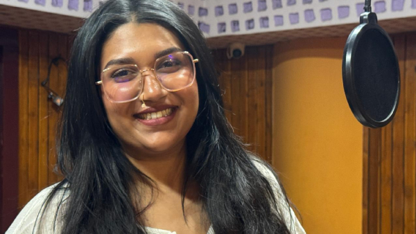 Kichcha Sudeep daughter Sanvi first Song Mast Malaika from Mark movie hit 50 million views Kichcha Sudeep daughter Sanvi first Song Mast Malaika from Mark movie hit 50 million views