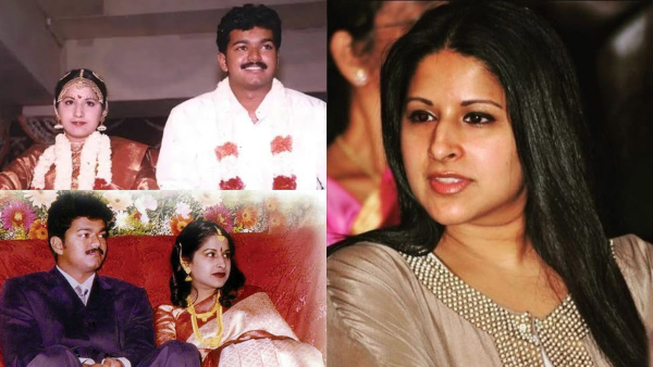 Actor Vijay and Sangeetha Divorce Buzz Rs 35 Crore Settlement Talks Amid Political Heat
