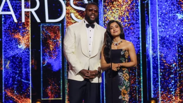 Marvel Star Winston Duke Left Spellbound by Rashmika Mandanna at Anime Awards 2026
