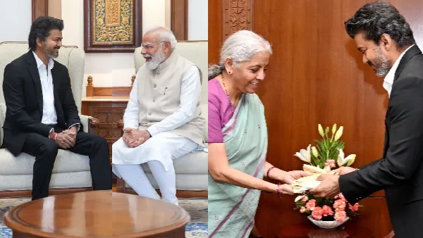 Tamilnadu CM Joseph Vijay 20 mints long discussion with PM Narendra Modi in New Delhi Tamilnadu CM Joseph Vijay 20 mints long discussion with PM Narendra Modi in New Delhi