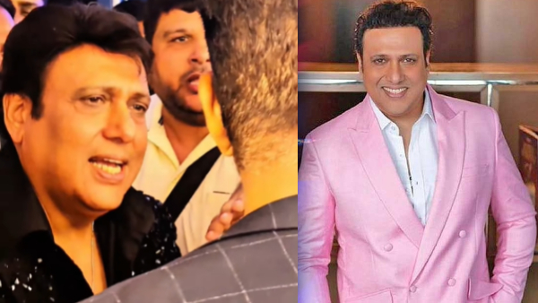 Bollywood actor Govinda bouncers and paparazzi fight at an event video is trending