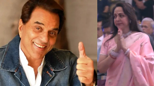 Hema Malini and Daughter Ahaana get emotional while receiving Padma Vibhushan for Dharmendra Hema Malini and Daughter Ahaana get emotional while receiving Padma Vibhushan for Dharmendra