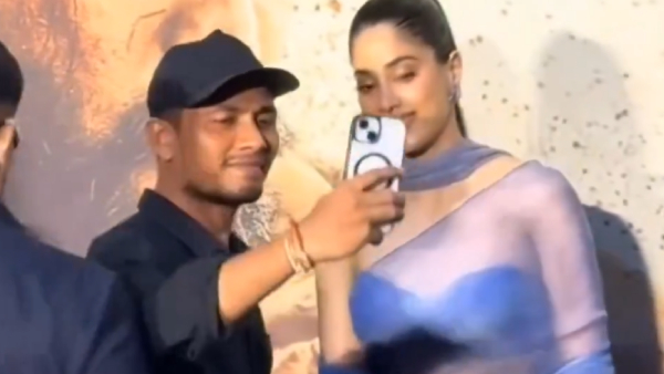 Too Arrogant Janhvi Kapoor Heavily Trolled After Silently Signalling Security to Remove a Fan Too Arrogant Janhvi Kapoor Heavily Trolled After Silently Signalling Security to Remove a Fan