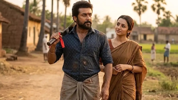 Suriya Trisha starrer 140 crore budget Karuppu movie leaked in Pune production house raised concern