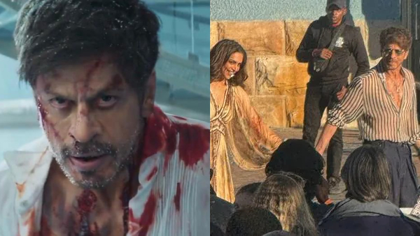 Trouble for King A leaked BTS clip from the shah rukh khan starrer has gone viral