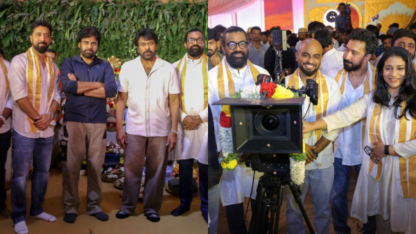 Pawan Kalyan Gives the First Clap for Chiranjeevi- Kvn Productions Mega 158