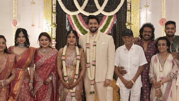 Actor Niranjan Sudhindra Gets Engaged to Dr Sanjana Raj Wedding Planned by Year-End Actor Niranjan Sudhindra Gets Engaged to Dr Sanjana Raj Wedding Planned by Year-End