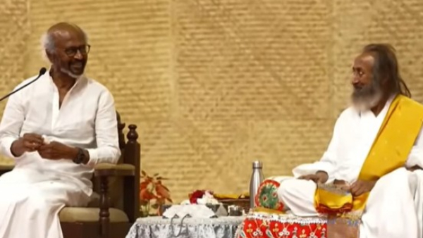 Rajinikanth Quotes Purandara Dasa at Ravi Shankar Ashram My Ego Died Here