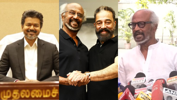 Rajinikanth jokes he d be jealous only if Kamal Haasan became CM not Vijay