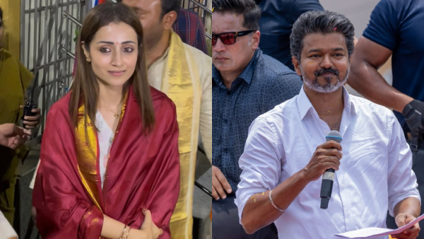 Vijay s TVK Election Storm Pushes Trisha Into Tamil Nadu Politics Debate