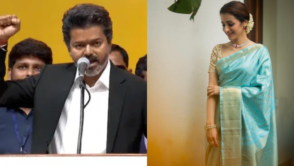 The love is always louder Trisha s post after vijay s Oath Ceremony goes viral