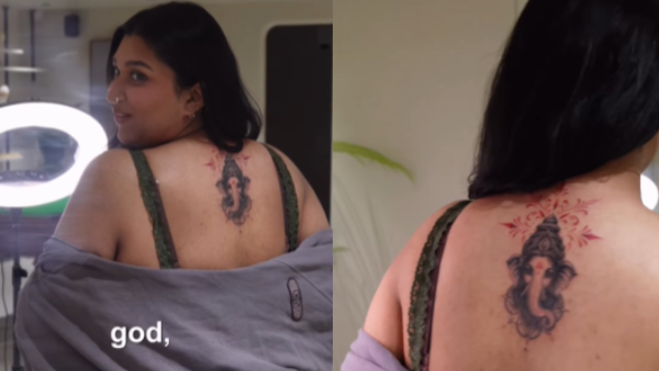 Trollers criticizing Kichcha Sudeep daughter Sanvi Sudeep Ganesha Tattoo video Trollers criticizing Kichcha Sudeep daughter Sanvi Sudeep Ganesha Tattoo video