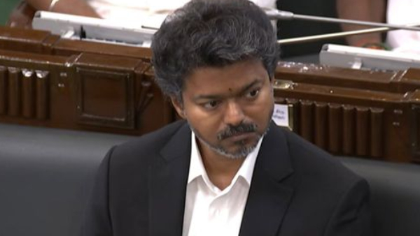 TVK chief CM Vijay won the trust vote with 144 MLAs backing him