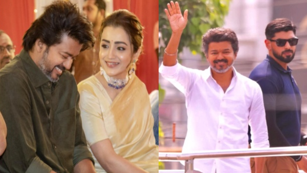 Buzz is that Vijay s plan is Trisha to contest election from Trichy and give her political cabinet