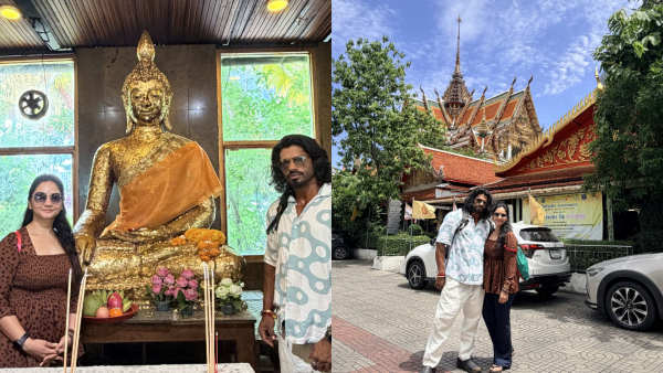 Kannada Actress Rajini Celebrates Husband Arun s Gold Medal Win with Thailand Trip