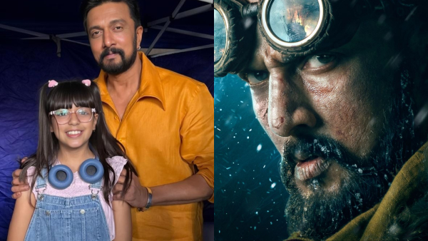 Kiccha Sudeep-Mishka Gambhir Photo Goes Viral Has Billa Ranga Baasha Shoot Begun Kiccha Sudeep-Mishka Gambhir Photo Goes Viral Has Billa Ranga Baasha Shoot Begun