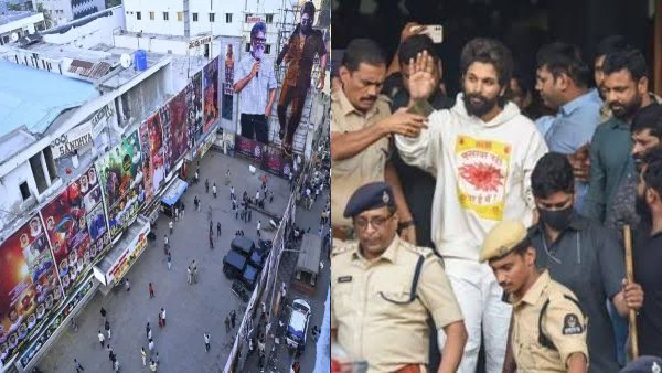 Hyderabad Sandhya Theater management gave clarity on Allu Arjun Pushpa 2 movie stampede incident Hyderabad Sandhya Theater management gave clarity on Allu Arjun Pushpa 2 movie stampede incident
