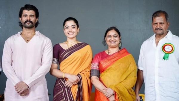 Vijay Deverakonda amp amp Rashmika Mandanna Turn Heroes in Real Life Fund Scholarships for 180 Students Vijay Deverakonda amp amp Rashmika Mandanna Turn Heroes in Real Life Fund Scholarships for 180 Students