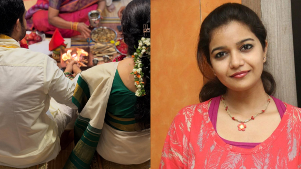 Colours Swathi shares first pics from her wedding with Srikanth Nagothi Colours Swathi shares first pics from her wedding with Srikanth Nagothi