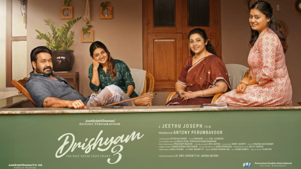 Malayalam Movie Drishyam 3 completed 50 days Mohanlal shares emotional post