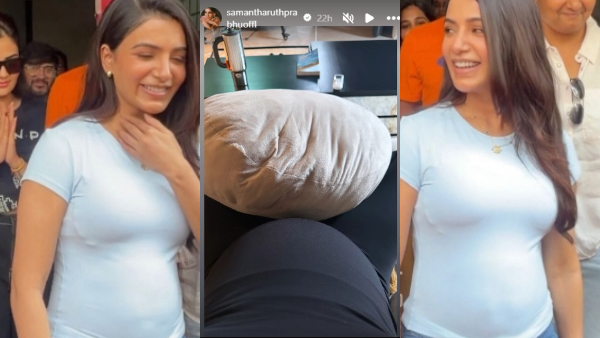 Pregnant Samantha Bids Goodbye to Her Six-Pack Shares Adorable Baby Bump Photo Pregnant Samantha Bids Goodbye to Her Six-Pack Shares Adorable Baby Bump Photo