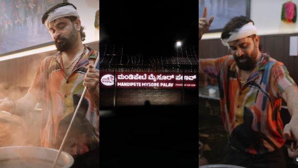 After Bigg Boss Kannada 11 Ugramm Manju started Mandipete Mysore Pulav hotel in Bengaluru