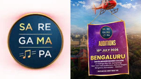 Zee tv music reality show Saregamapa audition happening in bengaluru