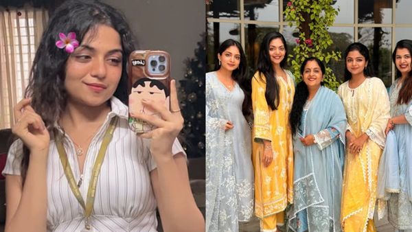 ഞാൻ പറഞ്ഞാൽ അമ്മ മെെൻഡ് ചെയ്യില്ല, ഫോട്ടോയിലേത് പോലല്ല, എപ്പോഴും അടി;  ഹൻസികയും അഹാനയും