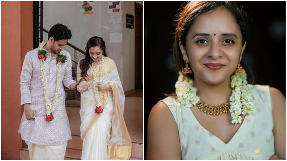 'മിസിസ് ആയെന്ന മാറ്റമേയുള്ളു, ഇന്റിമേറ്റ് ആയി നടത്താമെന്നാണ് ആഗ്രഹിച്ചത്, രജിസ്റ്റര്‍ വിവാഹമായിരുന്നു'; അഞ്ജു 