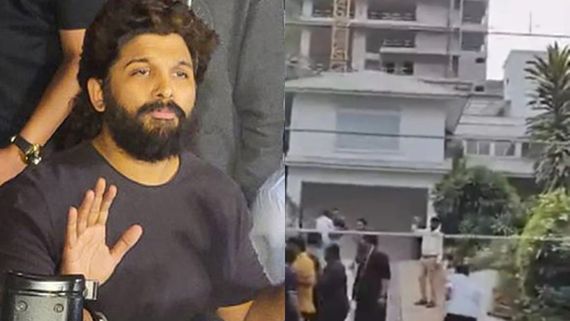 അല്ലു അർജുന്റെ വീടിന് നേരെ ആക്രമണം, രേവതിക്ക് നീതി ലഭിക്കണമെന്ന് ആവശ്യം; പത്തോളം പേർ അറസ്റ്റിൽ