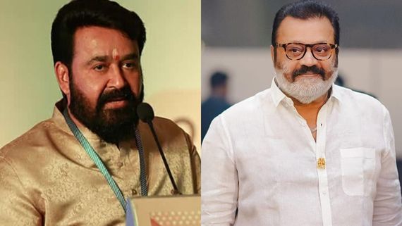 അതിമോഹമാണ് മോനെ എന്ന സിനിമാ ഡയലോ​ഗ് പറഞ്ഞ് ഒതുക്കരുത്; മോഹൻലാലിനോട് അമ്മ വേദിയിൽ സുരേഷ് ​ഗോപി 