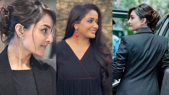 രണ്ട് പേരും കറുപ്പിൽ; മഞ്ജു വാര്യരുടെ ഈ മാറ്റത്തിന് പിന്നിൽ; സ്റ്റെെലിം​ഗിന് കാവ്യക്ക് മറ്റാരും വേണ്ട