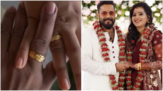 എന്റെ വിരലുകളാണ് ഈ കാണുന്നത്, മോതിരമാറ്റം നടത്തിയത് എന്നെ പറ്റിക്കാനാണെന്ന് തോന്നുന്നു! തെളിവുമായി എലിസബത്ത് 