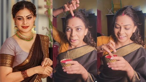 താലി ഉണ്ടെങ്കിലേ ആരാ കെട്ടിയതെന്ന് ചോദിക്കൂ! സിന്ദൂരം തൊട്ട് അനുശ്രീ, കല്യാണത്തിന് മുൻപേ ഇങ്ങനെയാണോ, ആരാധകർ