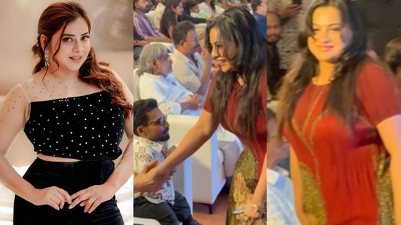 മറ്റുള്ളവരു‌ടെ കാലിൽ വീണു, ​ഗിന്നസ് പക്രുവിനെ അവ​ഗണിച്ചു; തുല്യരായി കാണാനുള്ള മനസ് വേണം; അന്ന രാജന് വിമർശനം 