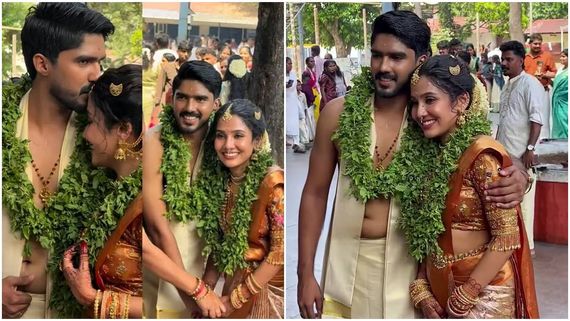 ഗംഗയുടെ കൈപിടിച്ച് കൊടുത്തത് അമ്മ! ആഗ്രഹിച്ചത് പോലെ ഗുരുവായൂരില്‍ വിവാഹം! വൈറലായി ചിത്രങ്ങള്‍